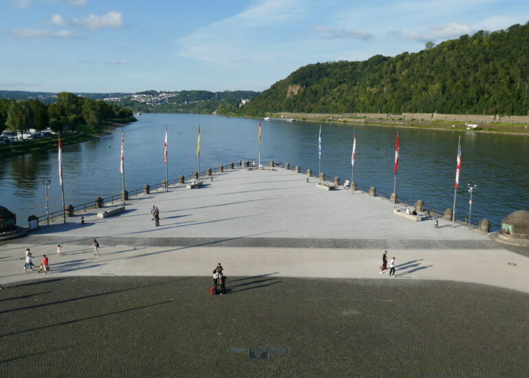 11. Koblenz, le deutsches Eck