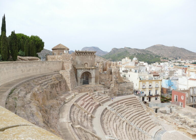 14. Carthagène, l'amphithéâtre romain