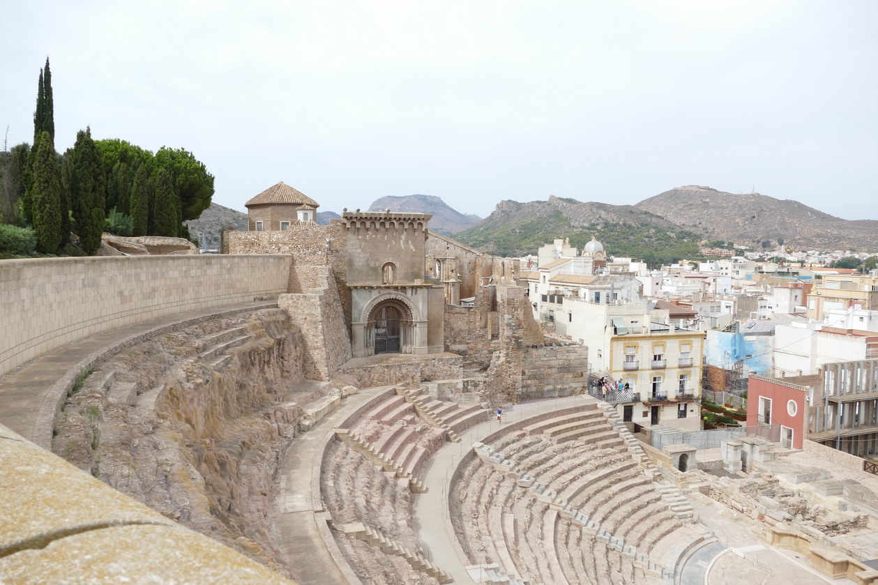 14. Carthagène, l'amphithéâtre romain