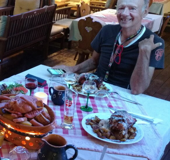 14. L’Alsace à St Pierre chez Philippe MEHN, choucroute royale et wadele au munster, pas tout pour le même !