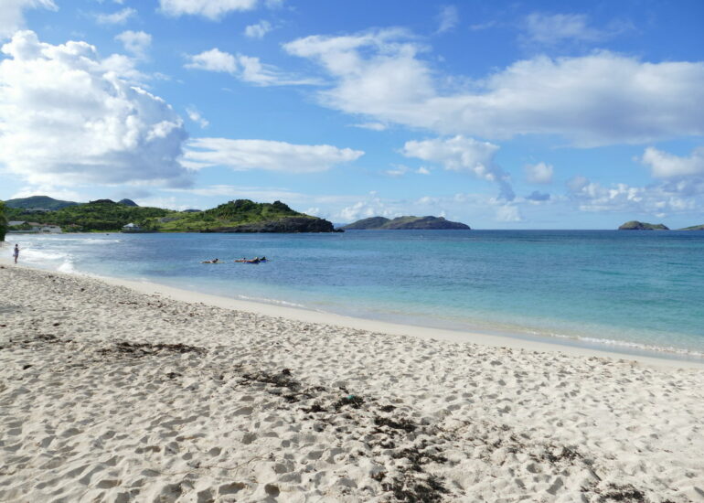 14. St Barth, la plage de Lorient