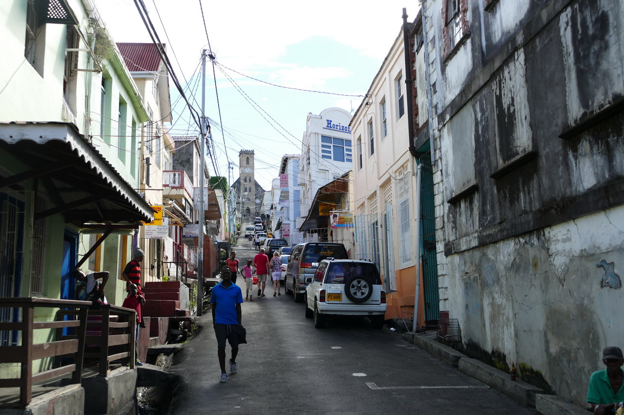 14. St George's, la vieille ville toute en montées