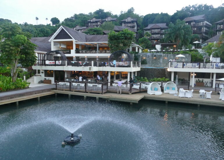 14. Ste Lucie, Marigot harbour, le Resort