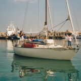 15. 2000, Port-la-Nouvelle, amarres larguées