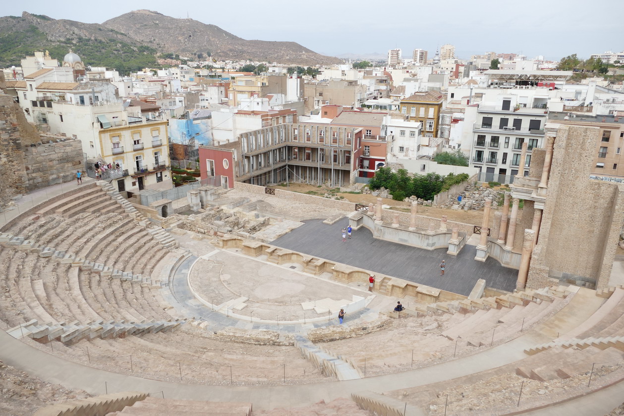 15. Carthagène, l'amphithéâtre romain