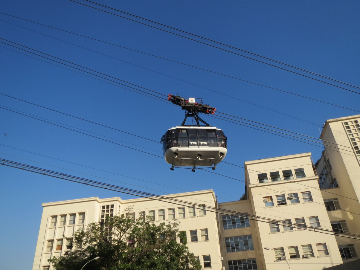 15. Le téléphérique du morro d'Urca