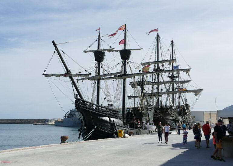 15. Port motril, le Nao Victoria, réplique de la caraque de Magellan