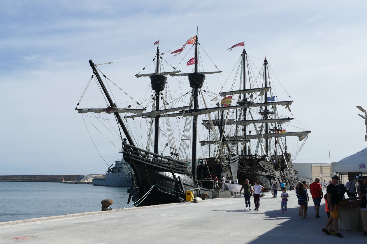 15. Port motril, le Nao Victoria, réplique de la caraque de Magellan