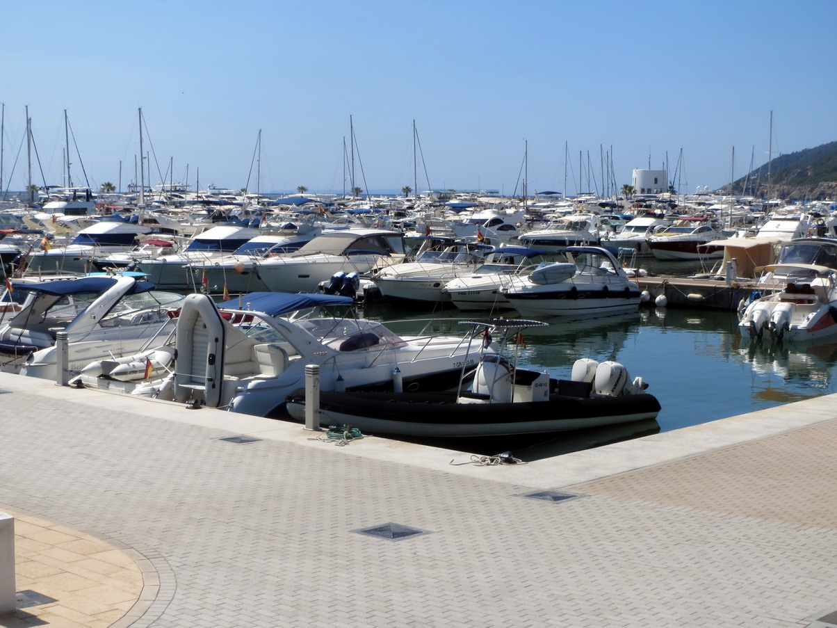 15. Santa Eulalia, un véritable parking à bateaux