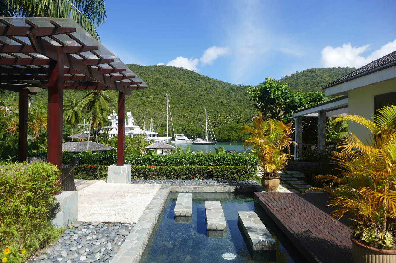 15. Ste Lucie, Marigot harbour, le Resort