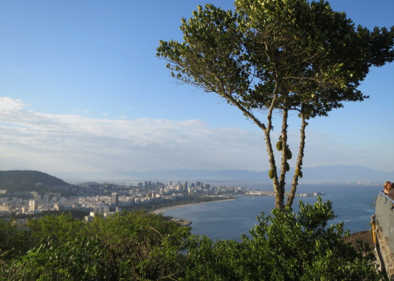16. Du morro d'Urca vue sur Rio et la baie de Guanabara
