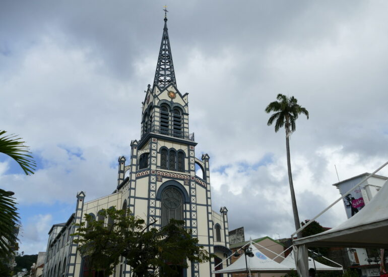 16. Fort-de-France ; la cathédrale