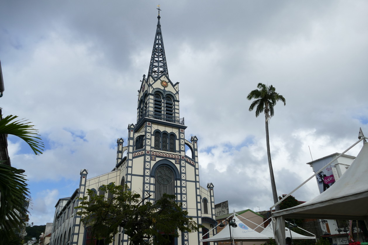 16. Fort-de-France ; la cathédrale