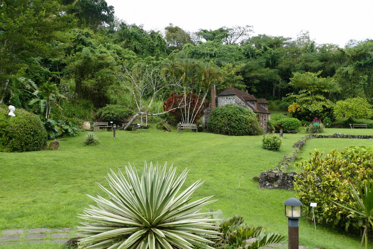 16. La Pagerie, domaine des Tascher ; le parc