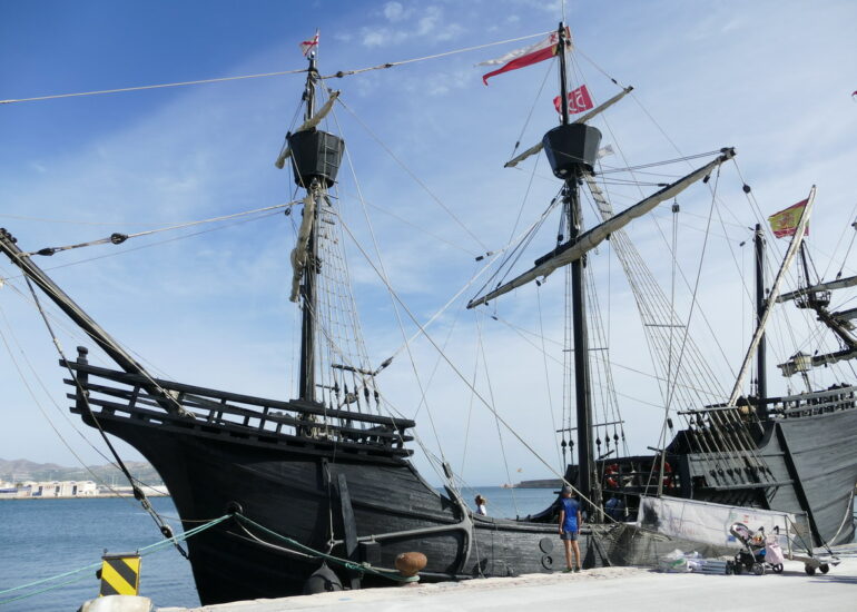 16. Port motril, le Nao Victoria, réplique de la caraque de Magellan