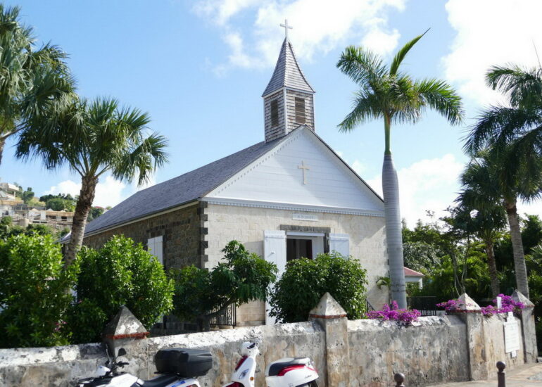 16. St Barth, Gustavia, l'église anglicane