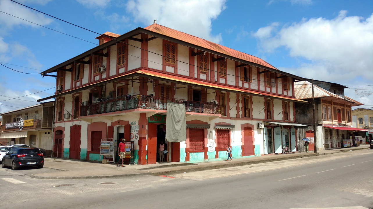 16. St Laurent du Maroni, maison de commerce