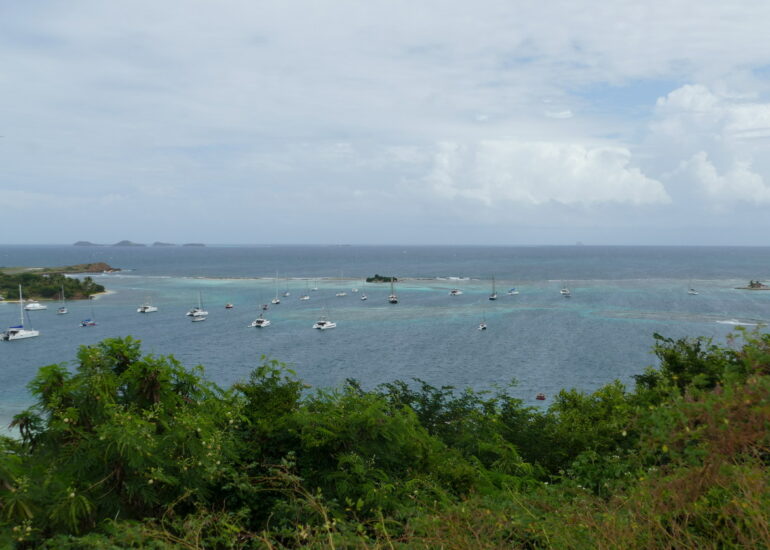 16. Union island, le lagon de Clifton harbour