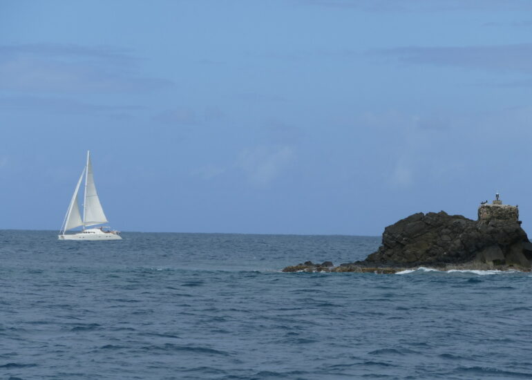 17. Islet Le Fourreur au SW de Rodney bay (sans doute, la fureur !)