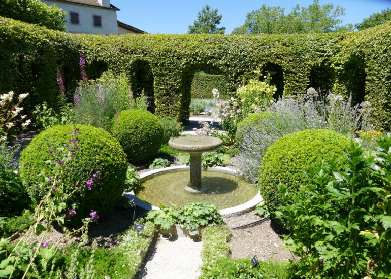 17. Lac Léman, Yvoire, le jardin des 5 sens