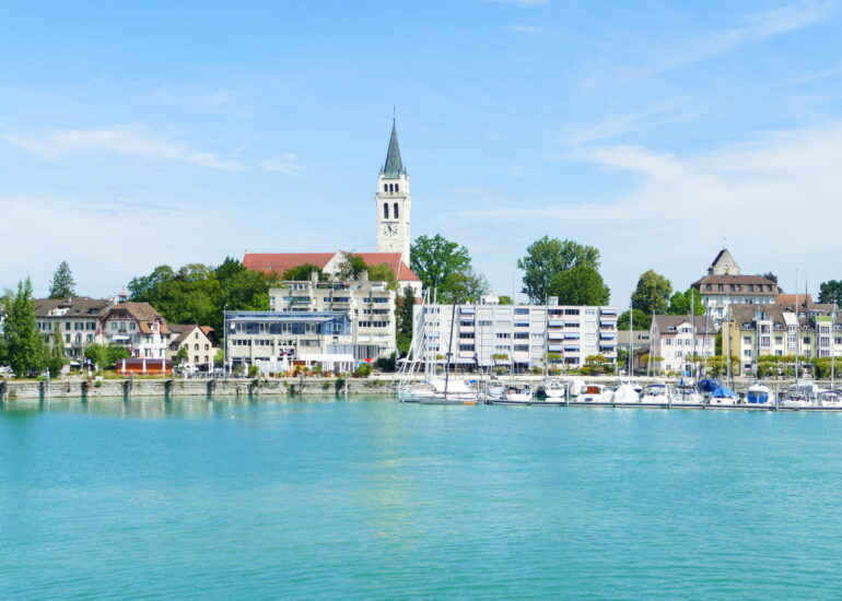 17. Le lac de Constance - rive sud, Romanshorn