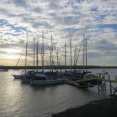 17. Le ponton B de a marina de Jacaré village