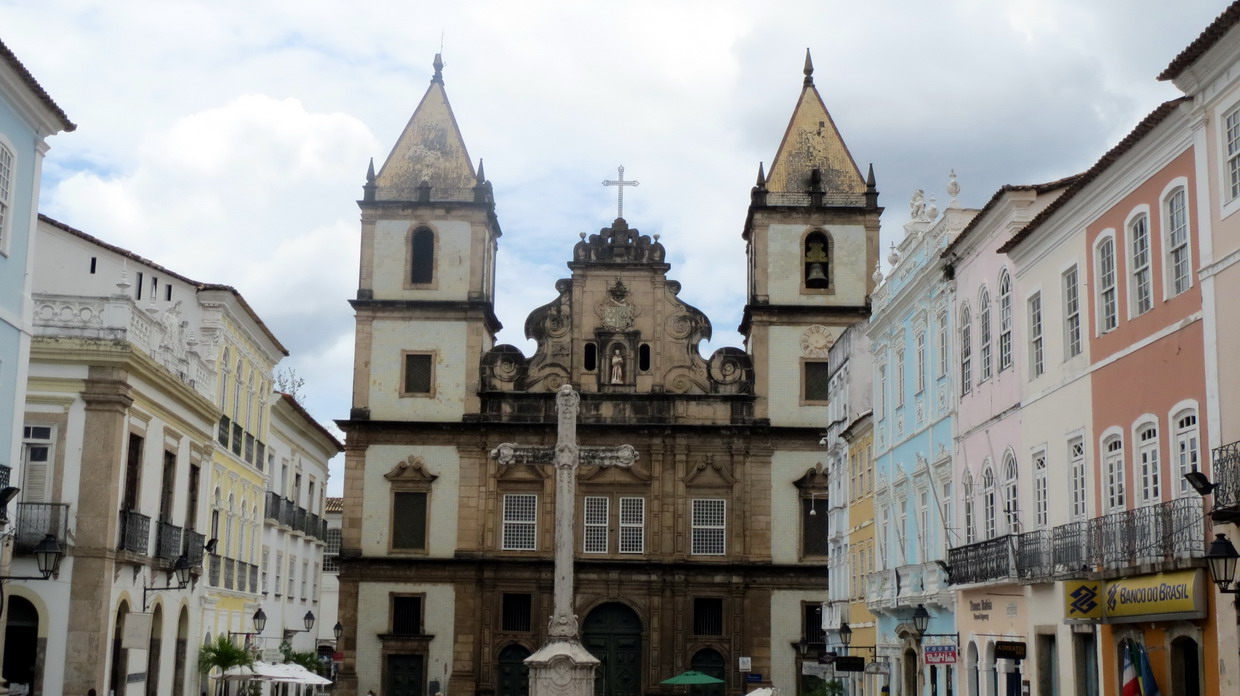 17. SdB, centre historique, le Pelourinho, l'église Sao Francisco