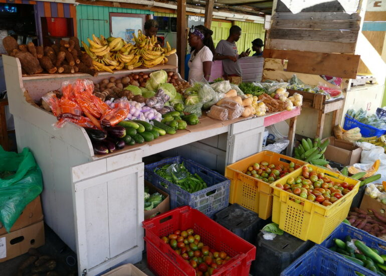17. St George's, le marché