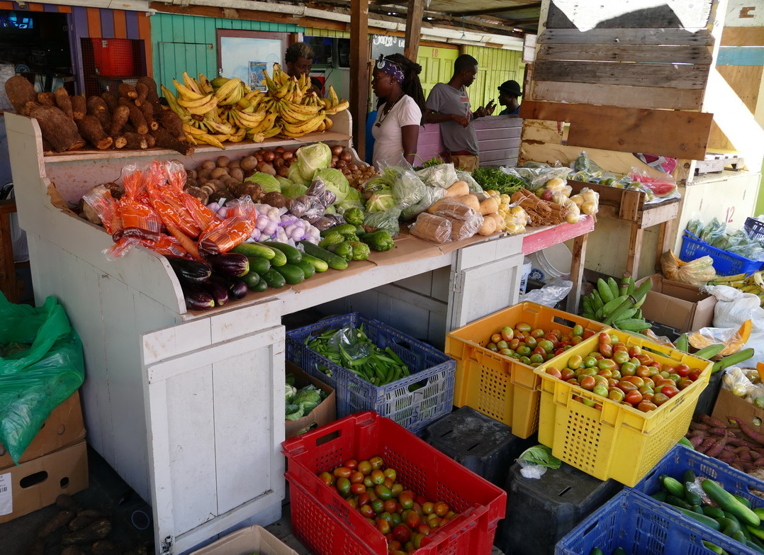 17. St George's, le marché