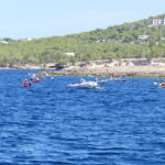 18. Sant Antoni, devant la grande digue, mouillage chahuté