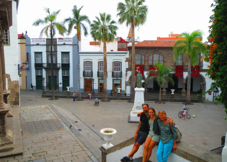 18. Santa Cruz de La Palma, plaza de Espana