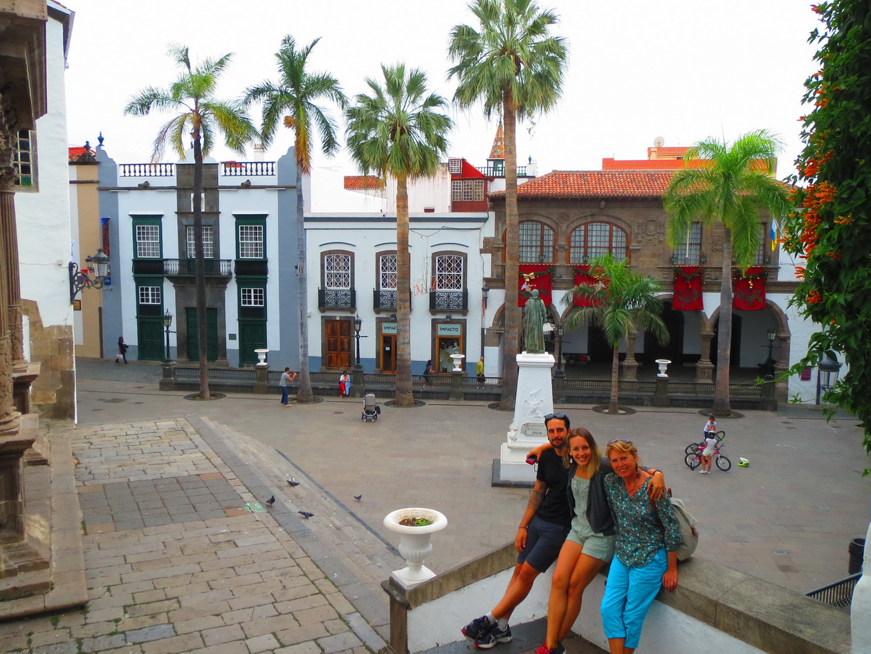 18. Santa Cruz de La Palma, plaza de Espana