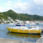 18. St Martin, Marigot, Simpson bay lagoon, le quai de la marina le Port Royal