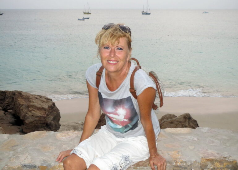19. En bord de plage