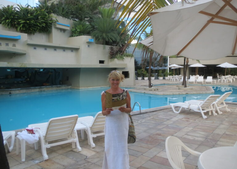 19. Recife, à notre hôtel, la piscine est plus sûre