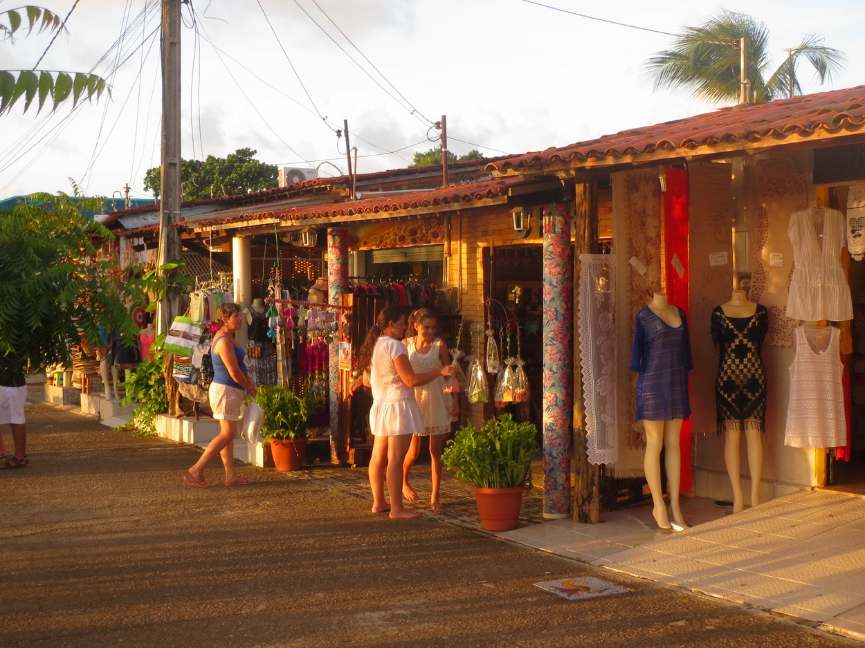 20. Jacaré, les baraques du marché artisanal