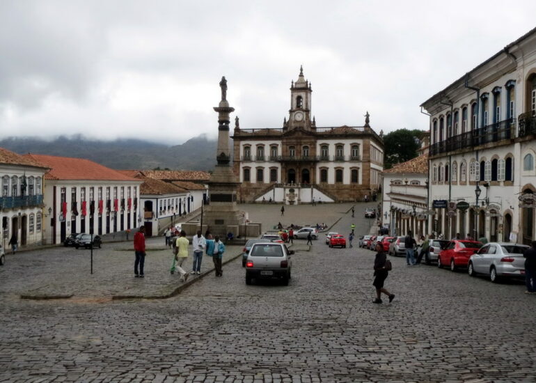 20. Place Tiradentes, le héros de l'indépendance brésilienne