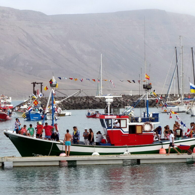 6. La Graciosa, fiestas de Nuostra Senora del Carmen