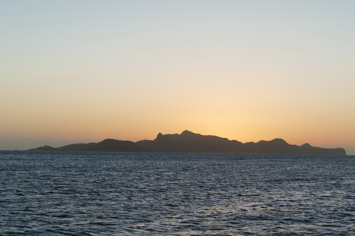 21. Les Tobago cays, vue sur Union island