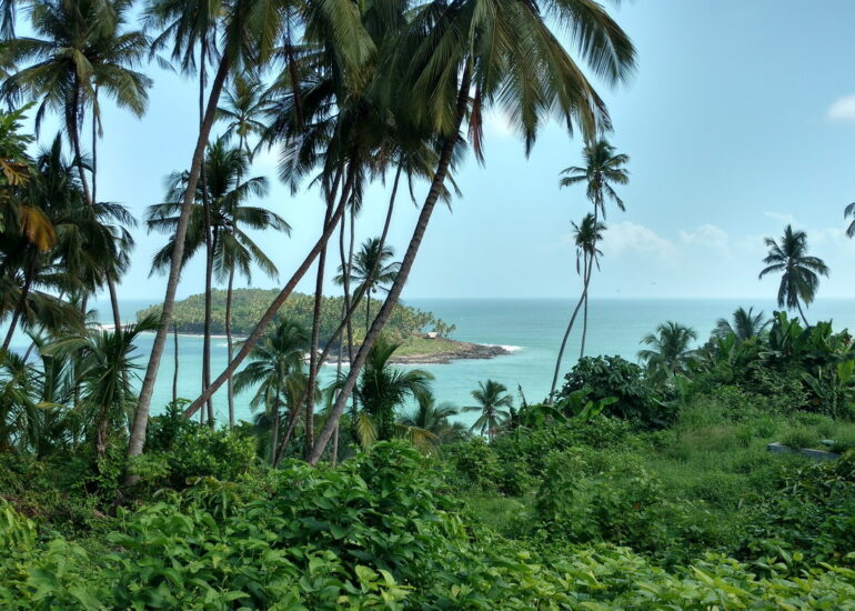 21. L'île du Diable vue de l'île Royale