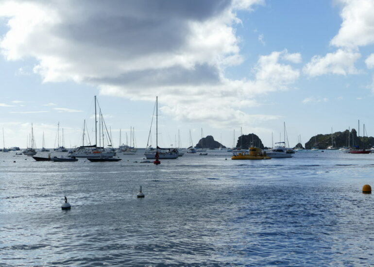 21. St Barth, Gustavia, l'aire de mouillage vue du port