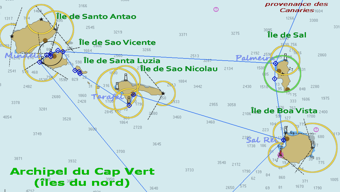 22. Archipel du Cap Vert, îles du nord