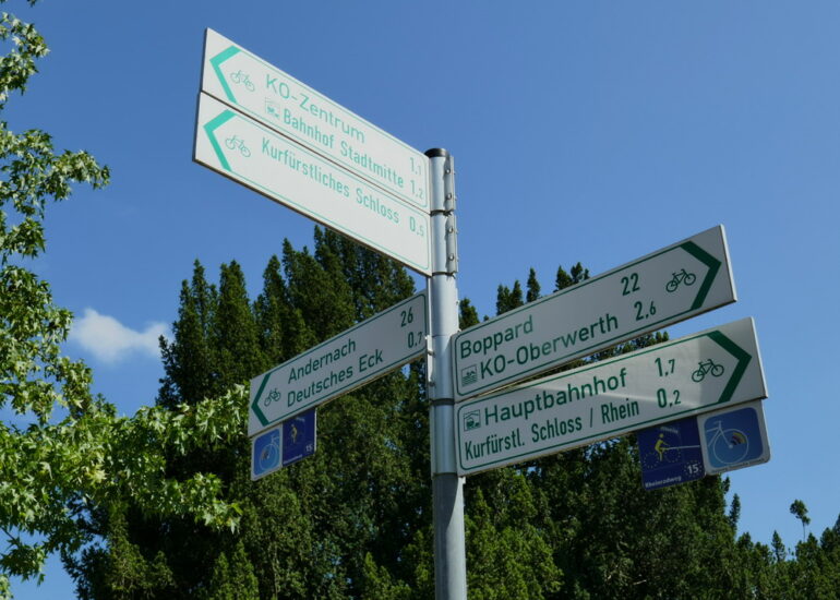 19. Koblenz, ici on connaît les pistes cyclables !