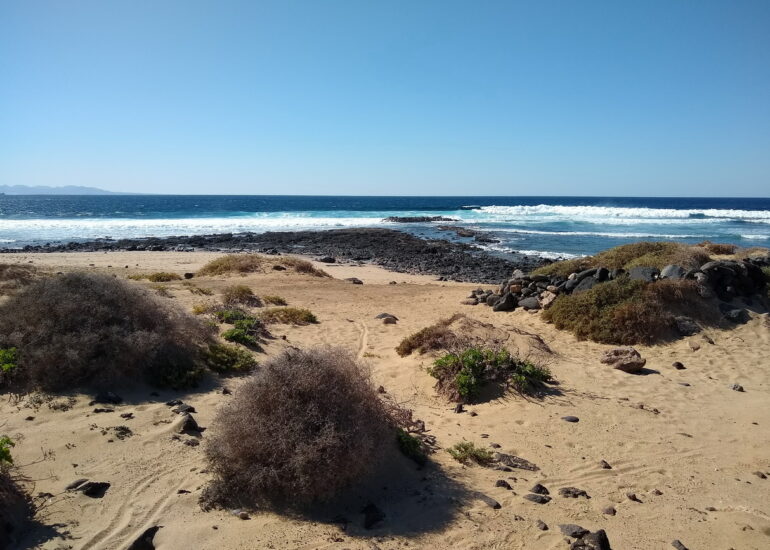 22. La Graciosa - la côte au nord