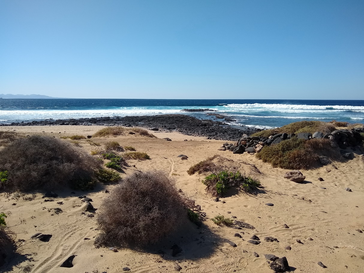 22. La Graciosa - la côte au nord