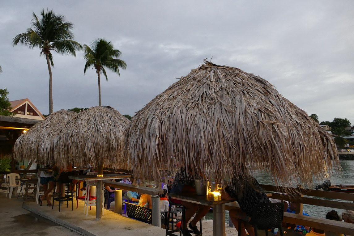 23. La Martinique, Ste Anne, la Dunette, restaurant de bord de mer