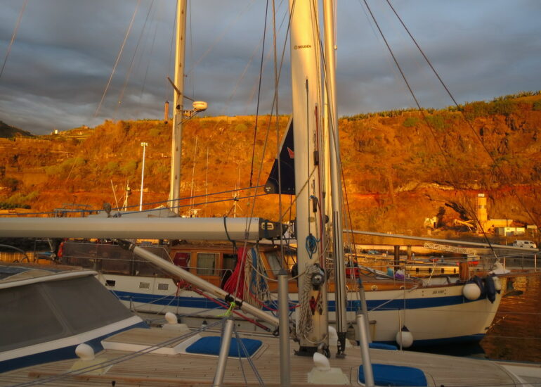 23. Puerto Tazacorte, couleurs du soir