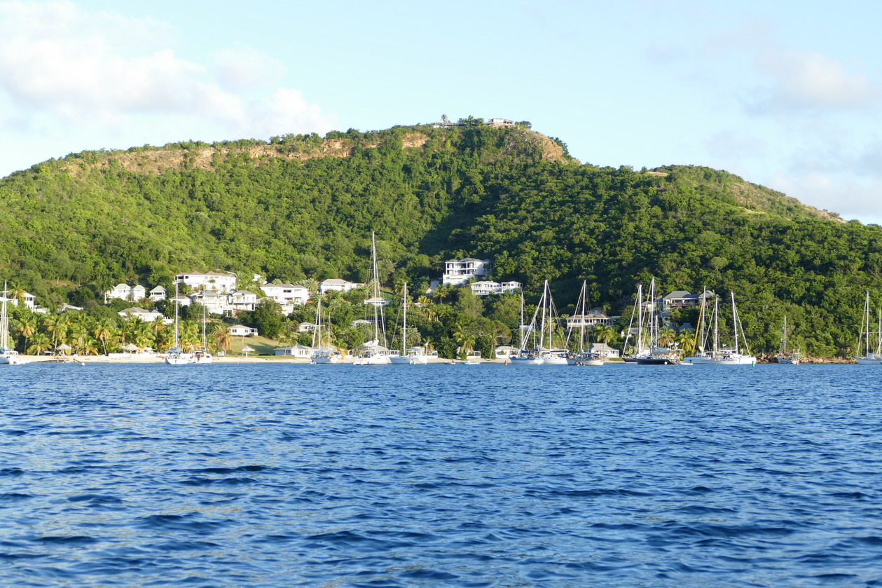 24. Antigua, English harbour, Freemans bay, où l'on peut encore mouiller