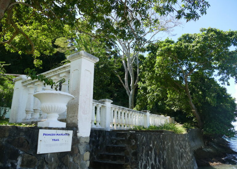 25. Bequia, Admiralty bay, le sentier de la princesse Margaret