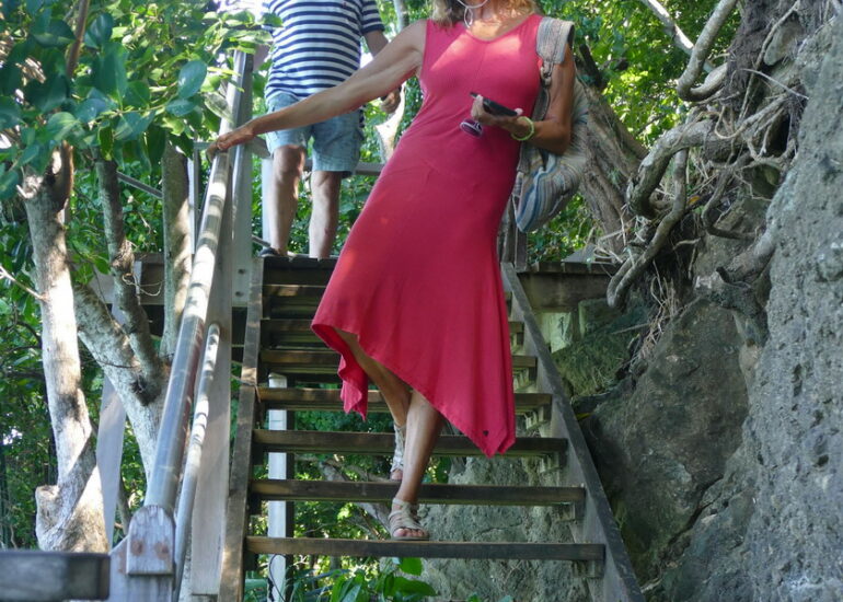 26. Bequia, Admiralty bay, le sentier de la princesse Margaret